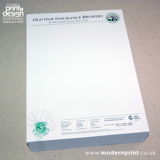 Letterhead printers pembrokeshire tenby narberth Haverfordwest